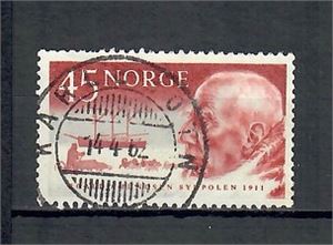 Hjelpestempel Karlebotn 14.4.1962 (Nesseby, Finnmark)