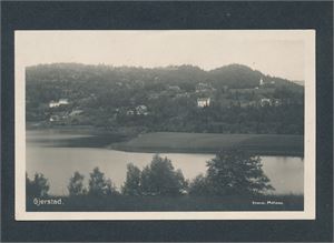GJERSTAD (Melaas) Pent kort brukt til nyttårshilsen 1926/1927