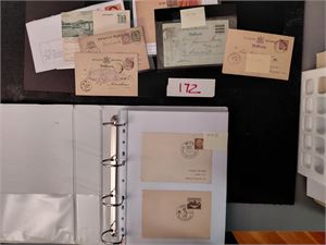 TYSKLAND-BREV, KORT OG HELSAKER i ringperm fra gammelt til nyere inkl områder, stater og en god del fra krigen