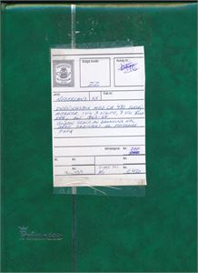 NEDERLAND xx ca 480 forskjellige, se gammel beskrivelse på bilde 1, ellers er første og siste side avbildet  (€ 420 etter eldre katalog)