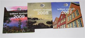 Mynt Brilliant Myntsett 2007-2009