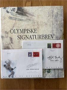 Signaturbrev. Idrettsutøvere.