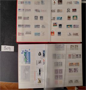 BRD (mest) xx/o 2 16 siders bøker med en del merker, ikke noe sjeldent. Postfriske merker i den ene boka. Noe Østerrike og Sveits bakerst