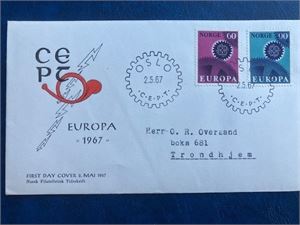 NK 598-90 Europa 1967 FDC