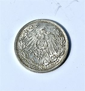 Tyskland - 1/2 Mark 1917A