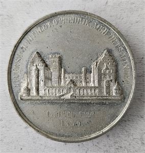 Minnemedalje over restaureringen av Frederiksborgs slott, Danmark - 1659-1662