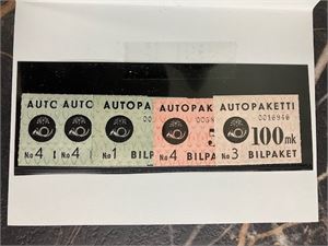 Busspakkemerker 5 stk