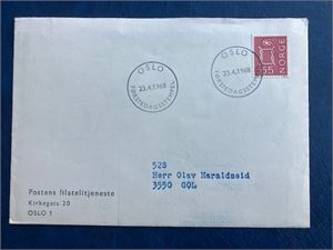NK 605 Bruksmerke FDC