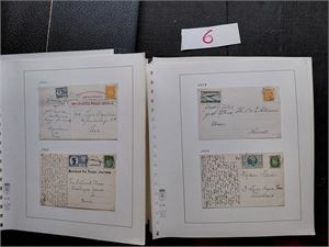 JULEMERKER Tykk klemperm med samling, mest kort med julemerker oppsatt etter år 1906-94. Bildesider på kortene ikke sjekket, her kan være hva som helst.