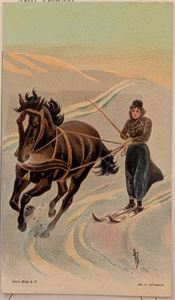 BLOCK, Axel, Kartongkort, utgiver Mittet. Datert 1902.