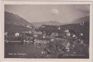 Hordaland Fjøsanger , parti fra,  (E.Djupdræt,168)  brukt i 32   (Småf.)