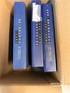 Tilsynelatende xx samling i 3 E. L. bind med ark til 1994. Fyldig 1940-81, ingenting før 1930. vekt 7,9 kilo