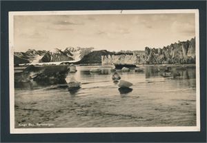 KINGS BAY, SPITSBERGEN Stemplet "NY-ÅLESUND 5-8-36" til Frankrike