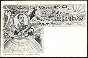 7 postcard, all with Polar items.