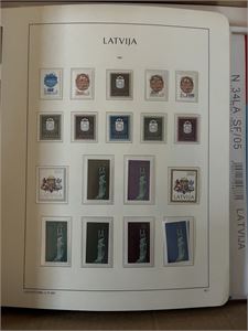 Latviasamling  1991-2004