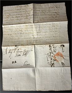 ITALIA-PREFRIM 2 brev fra 1600-tallet