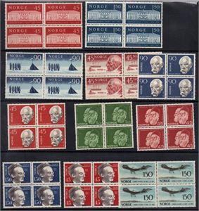 xx Lot med11 fireblokk AFA498-508