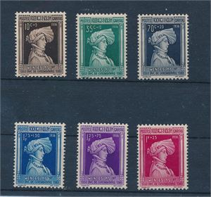 LUXEMBOURG xx Mi 296-301, 1936 Barnehjelp, komplett serie (€ 50)