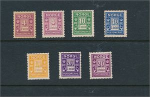 PORTO Nk 13a-b, 14, 15a og 16-18 xx. Alle i fin kvalitet (Hk 3235)