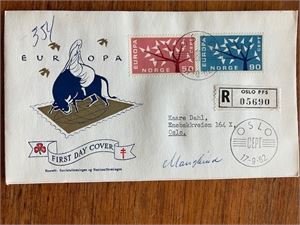 FDC Europa 1962