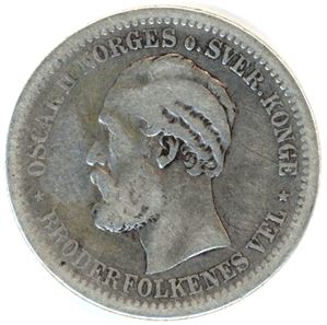 1 krone 1888. 1/1-