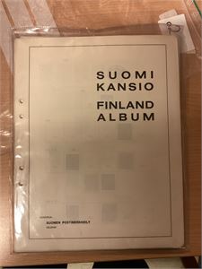 Finland Løse albumark med Finske merker