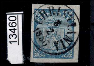 Nk 1 o. Pent "CHRISTIANIA 8-2-1856"