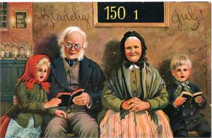 Postkort Jenny Nystrøm