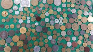 Parti diverse poletter, tokens och minnesmedaljer (III)