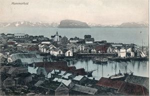 Postkort. Hammerfest