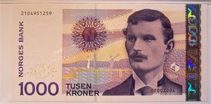 1000 kroner 2004 67 EPQ. Kv.0