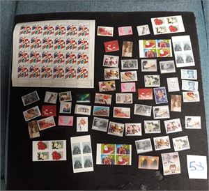 POSTFRISKT xx 100 5,50-merker. Pålydende 550