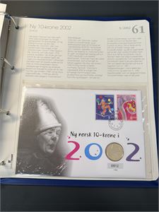 Nr 61 Ny 10 krone - 2002