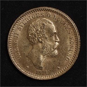 10 kronor 1874 Sverige 01 Gull