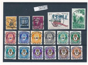 STEMPLER Inkl "SELJORD" på nyere posthorn