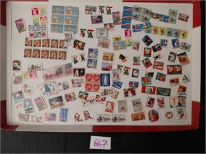 USA-BREVMERKER/REVENUES/JULEMERKER + Diverse i 2 poser