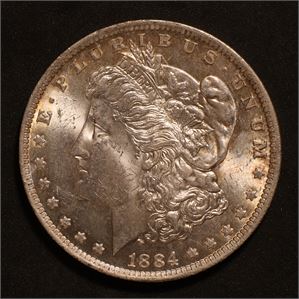 1 dollar 1884 O. Kv.0/01