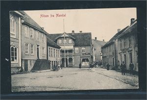 HILSEN FRA MANDAL (anonymt) Brukt 1907