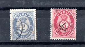Norge Skilling posthorn