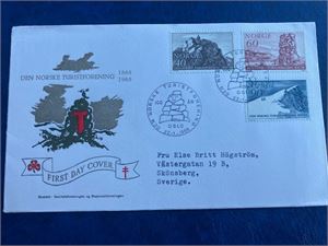 NK 599-601 Turistforening FDC