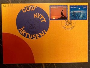 NK 1380-81 God nytt årtusen FDC