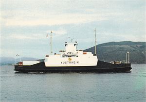 Båtkort - BNR-ferja Austrheim