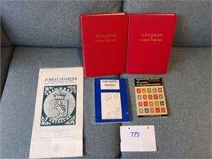LITTERATUR - HÅNDBØKER I og II med nytrykkene + litt annet