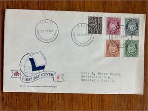 FDC Bruksmerker 1969
