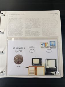 Nr 129 NRK fjernsynet 75 år