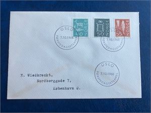 NK 610-12 Bruksmerker FDC
