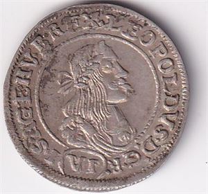 Ungarn 6 Kreuzer - 1671