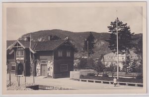 Evje Station - Normann 8407 - Stemplet Evje1925
