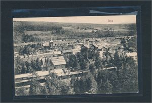 JERNBANESTASJON-RENA (N.K.1210) stemplet "KOPPANG 1912"