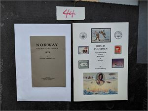 LITTERATUR Roald Amundsen (Goldberg 2000) og Norway stamp catalogue 1929 (Opheim). Begge som nye
